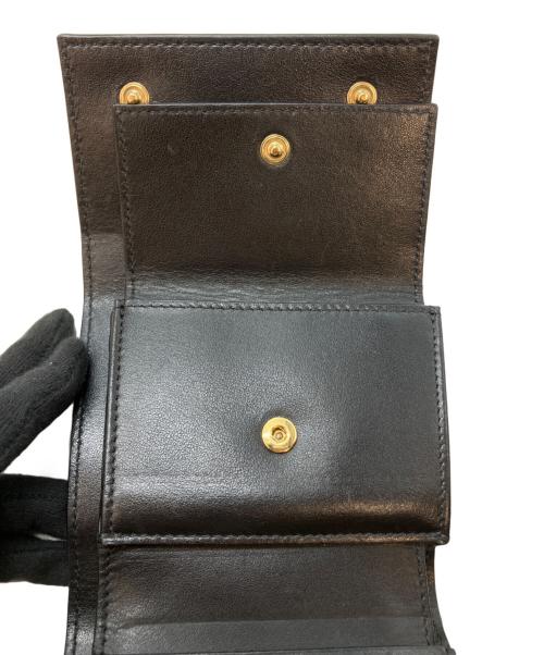 CELINE（セリーヌ）CELINE (セリーヌ) 3つ折り財布 ブラックの古着・服飾アイテム