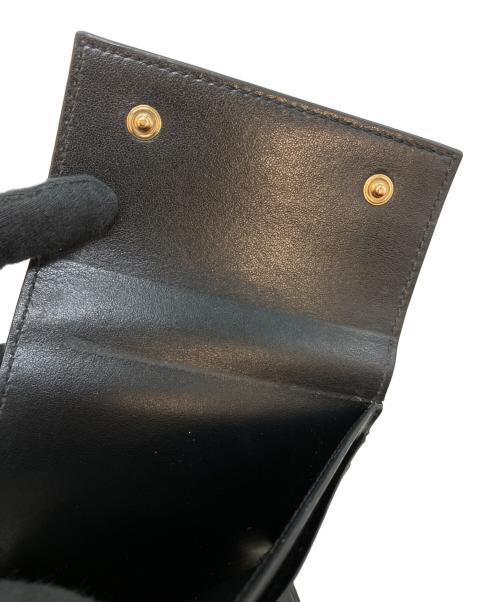 CELINE（セリーヌ）CELINE (セリーヌ) 3つ折り財布 ブラックの古着・服飾アイテム