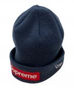 SUPREME×New Eraシュプリーム×ニューエラ）の古着「ニット帽」｜ネイビー