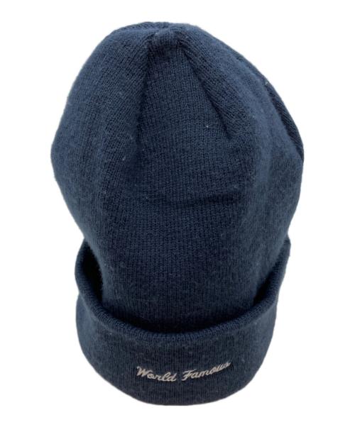 SUPREME（シュプリーム）SUPREME (シュプリーム) New Era (ニューエラ) ニット帽 ネイビーの古着・服飾アイテム