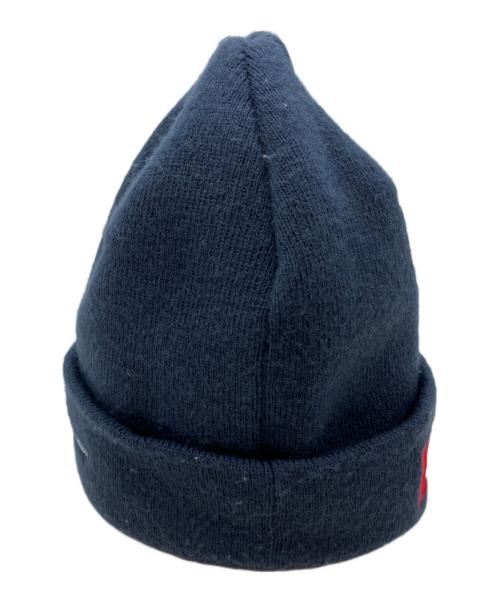 SUPREME（シュプリーム）SUPREME (シュプリーム) New Era (ニューエラ) ニット帽 ネイビーの古着・服飾アイテム