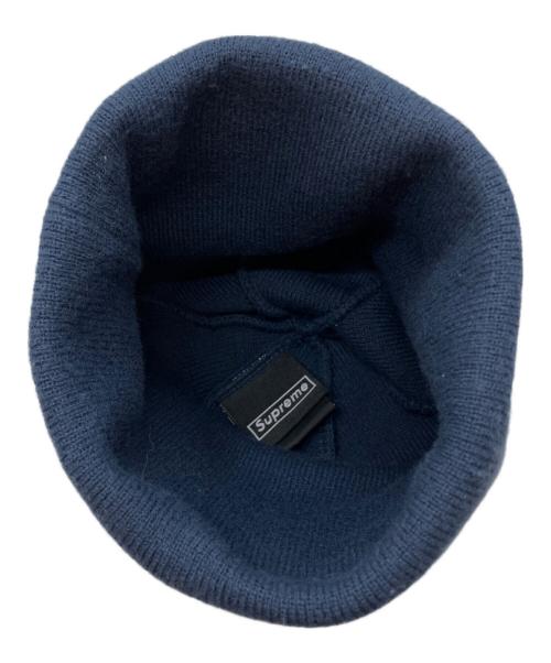 SUPREME（シュプリーム）SUPREME (シュプリーム) New Era (ニューエラ) ニット帽 ネイビーの古着・服飾アイテム