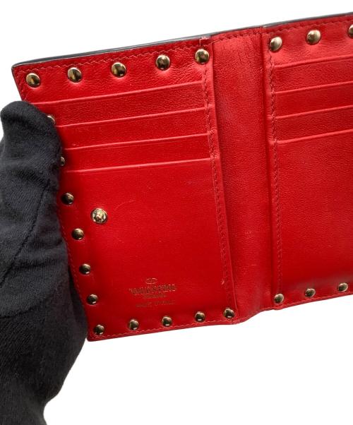VALENTINO（ヴァレンティノ）VALENTINO (ヴァレンティノ) カードケース レッドの古着・服飾アイテム