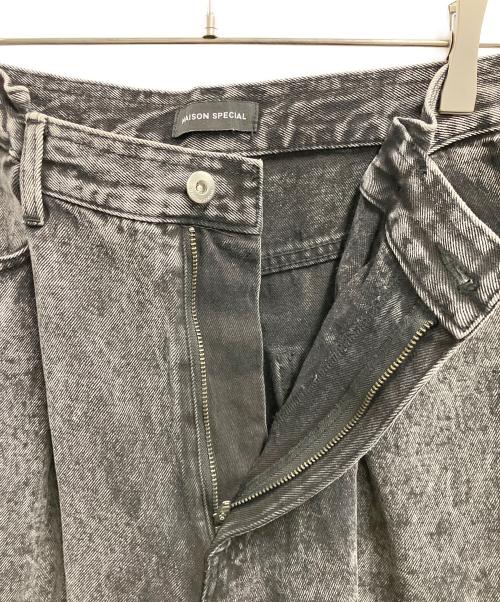 MAISON SPECIAL（メゾンスペシャル）MAISON SPECIAL (メゾンスペシャル) デニムパンツ ブラック サイズ:36の古着・服飾アイテム