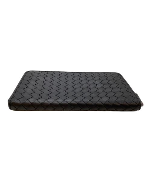 BOTTEGA VENETA（ボッテガベネタ）BOTTEGA VENETA (ボッテガベネタ) ラウンドファスナー財布 ブラウンの古着・服飾アイテム