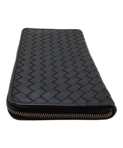 BOTTEGA VENETA（ボッテガベネタ）BOTTEGA VENETA (ボッテガベネタ) ラウンドファスナー財布 ブラウンの古着・服飾アイテム
