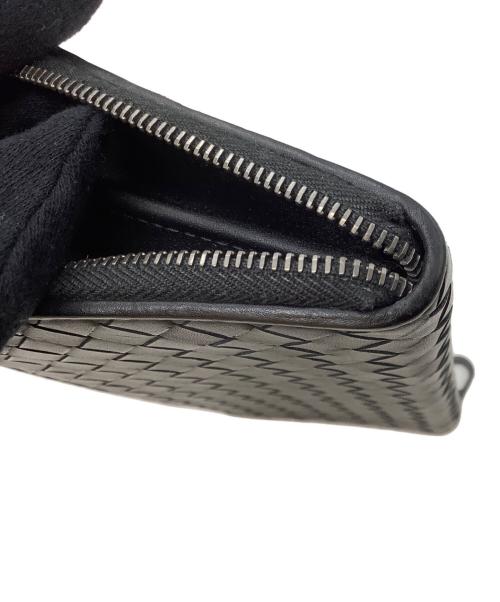 BOTTEGA VENETA（ボッテガベネタ）BOTTEGA VENETA (ボッテガベネタ) ラウンドファスナー財布 ブラウンの古着・服飾アイテム