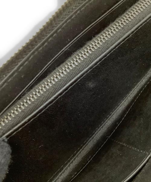 BOTTEGA VENETA（ボッテガベネタ）BOTTEGA VENETA (ボッテガベネタ) ラウンドファスナー財布 ブラウンの古着・服飾アイテム