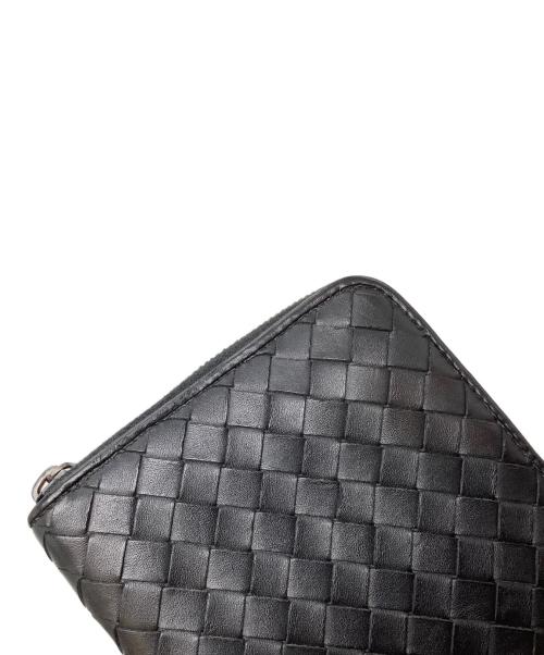 BOTTEGA VENETA（ボッテガベネタ）BOTTEGA VENETA (ボッテガベネタ) ラウンドファスナー財布 ブラウンの古着・服飾アイテム