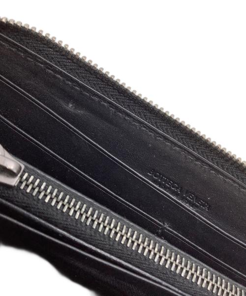 BOTTEGA VENETA（ボッテガベネタ）BOTTEGA VENETA (ボッテガベネタ) ラウンドファスナー財布 ブラウンの古着・服飾アイテム