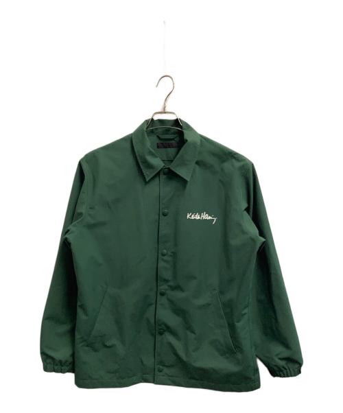 UNIQLO（ユニクロ）UNIQLO (ユニクロ) コーチジャケット グリーン サイズ:Mの古着・服飾アイテム