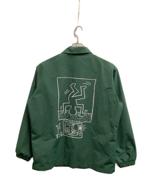 UNIQLO（ユニクロ）UNIQLO (ユニクロ) コーチジャケット グリーン サイズ:Mの古着・服飾アイテム