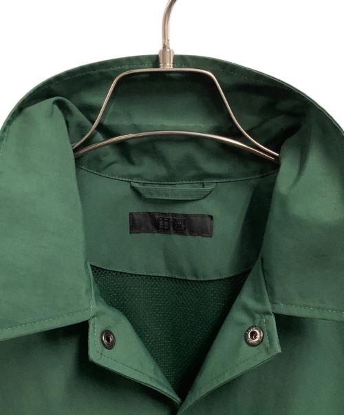 UNIQLO（ユニクロ）UNIQLO (ユニクロ) コーチジャケット グリーン サイズ:Mの古着・服飾アイテム
