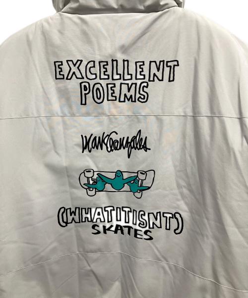MARK GONZALES（マーク・ゴンザレス）MARK GONZALES (マーク・ゴンザレス) 中綿ジャケット ライトグレー サイズ:Lの古着・服飾アイテム