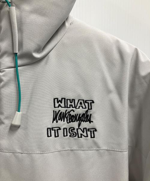 MARK GONZALES（マーク・ゴンザレス）MARK GONZALES (マーク・ゴンザレス) 中綿ジャケット ライトグレー サイズ:Lの古着・服飾アイテム