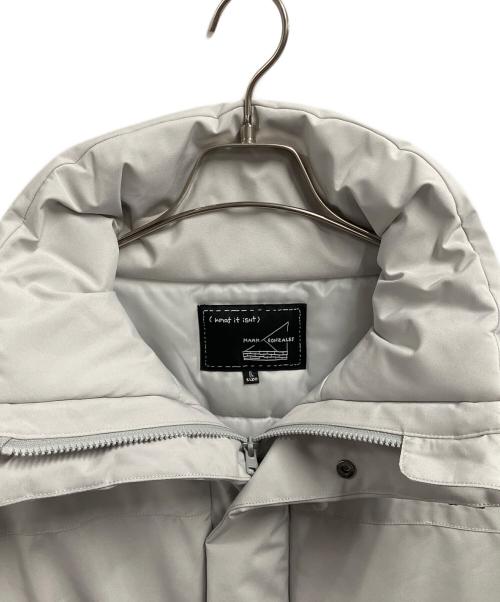 MARK GONZALES（マーク・ゴンザレス）MARK GONZALES (マーク・ゴンザレス) 中綿ジャケット ライトグレー サイズ:Lの古着・服飾アイテム