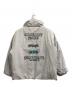 MARK GONZALES (マーク・ゴンザレス) 中綿ジャケット ライトグレー サイズ:L：5000円
