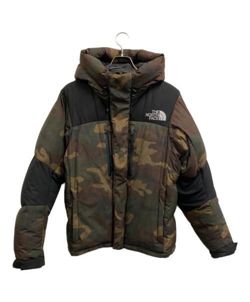 THE NORTH FACE（ザ ノース フェイス）THE NORTH FACE (ザ ノース フェイス) ダウンジャケット グリーン×ブラック×ブラウン サイズ:Lの古着・服飾アイテム
