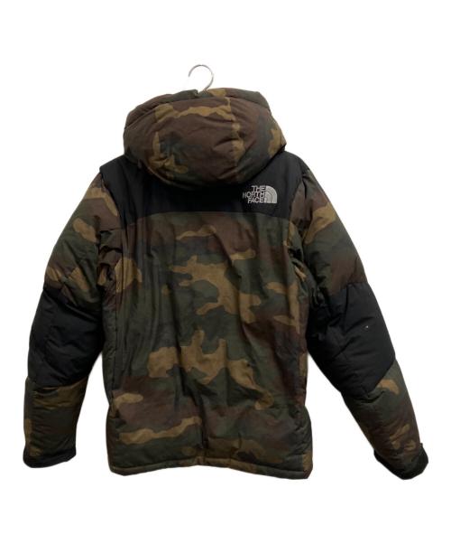 THE NORTH FACE（ザ ノース フェイス）THE NORTH FACE (ザ ノース フェイス) ダウンジャケット グリーン×ブラック×ブラウン サイズ:Lの古着・服飾アイテム