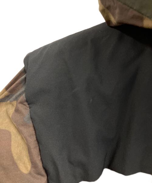 THE NORTH FACE（ザ ノース フェイス）THE NORTH FACE (ザ ノース フェイス) ダウンジャケット グリーン×ブラック×ブラウン サイズ:Lの古着・服飾アイテム