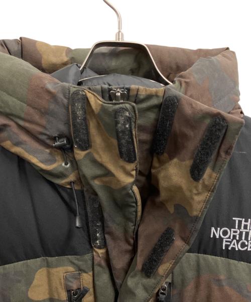 THE NORTH FACE（ザ ノース フェイス）THE NORTH FACE (ザ ノース フェイス) ダウンジャケット グリーン×ブラック×ブラウン サイズ:Lの古着・服飾アイテム