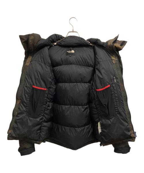 THE NORTH FACE（ザ ノース フェイス）THE NORTH FACE (ザ ノース フェイス) ダウンジャケット グリーン×ブラック×ブラウン サイズ:Lの古着・服飾アイテム