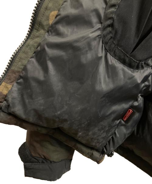 THE NORTH FACE（ザ ノース フェイス）THE NORTH FACE (ザ ノース フェイス) ダウンジャケット グリーン×ブラック×ブラウン サイズ:Lの古着・服飾アイテム