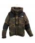 THE NORTH FACE（ザ ノース フェイス）の古着「ダウンジャケット」｜グリーン×ブラック×ブラウン