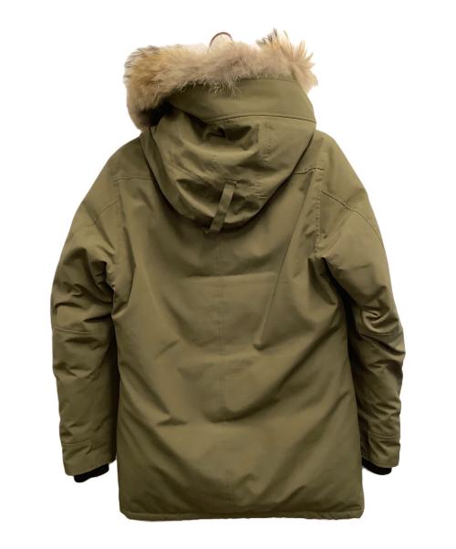 CANADA GOOSE（カナダグース）CANADA GOOSE (カナダグース) ダウンジャケット ブラウン×ブラック サイズ:M/Mの古着・服飾アイテム