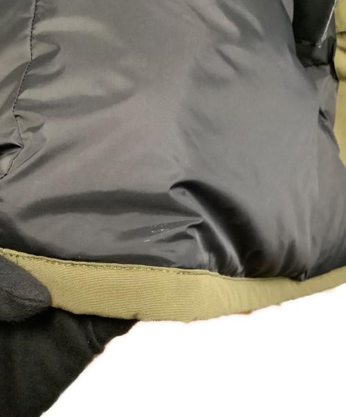 CANADA GOOSE（カナダグース）CANADA GOOSE (カナダグース) ダウンジャケット ブラウン×ブラック サイズ:M/Mの古着・服飾アイテム