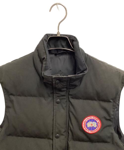 CANADA GOOSE（カナダグース）CANADA GOOSE (カナダグース) ダウンベスト ブラック サイズ:M/Mの古着・服飾アイテム