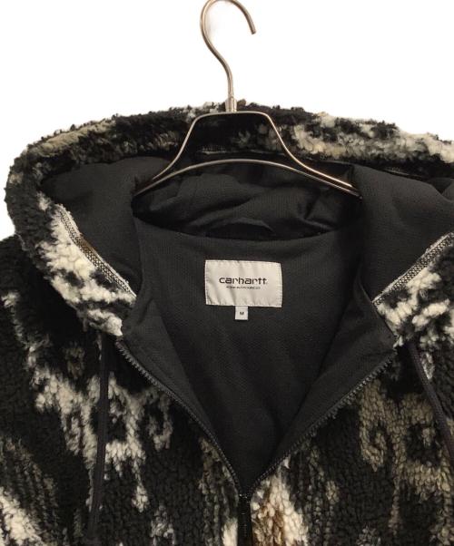 CarHartt（カーハート）CarHartt (カーハート) ボアジャケット ブラック×ホワイト サイズ:Mの古着・服飾アイテム
