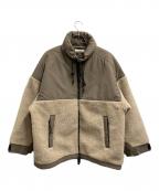 JOURNAL STANDARDジャーナルスタンダード）の古着「ボアフリースジャケット」｜ベージュ
