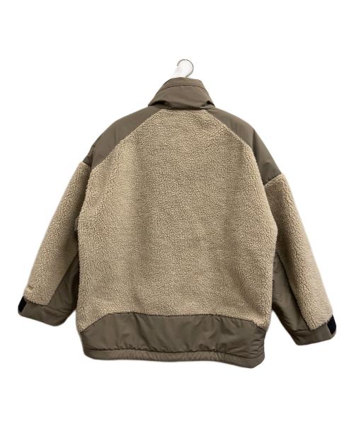 JOURNAL STANDARD（ジャーナルスタンダード）JOURNAL STANDARD (ジャーナルスタンダード) ボアフリースジャケット ベージュ サイズ:Lの古着・服飾アイテム