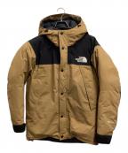 THE NORTH FACEザ ノース フェイス）の古着「ダウンジャケット」｜ブラウン×ブラック