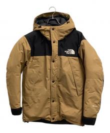 THE NORTH FACE（ザ ノース フェイス）の古着「ダウンジャケット」｜ブラウン×ブラック