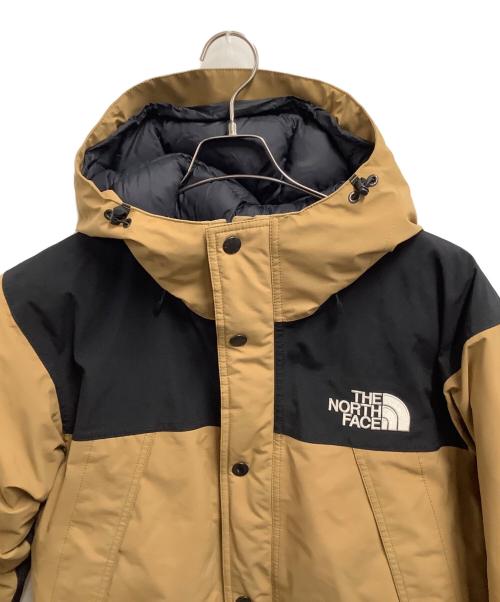 THE NORTH FACE（ザ ノース フェイス）THE NORTH FACE (ザ ノース フェイス) ダウンジャケット ブラウン×ブラック サイズ:Lの古着・服飾アイテム