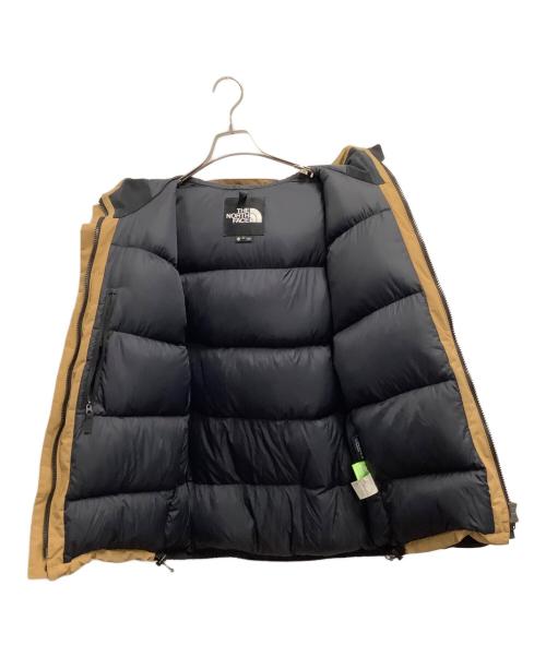 THE NORTH FACE（ザ ノース フェイス）THE NORTH FACE (ザ ノース フェイス) ダウンジャケット ブラウン×ブラック サイズ:Lの古着・服飾アイテム
