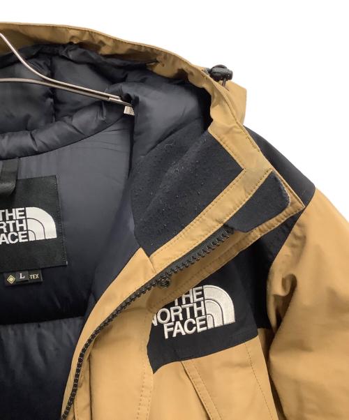 THE NORTH FACE（ザ ノース フェイス）THE NORTH FACE (ザ ノース フェイス) ダウンジャケット ブラウン×ブラック サイズ:Lの古着・服飾アイテム