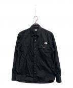THE NORTH FACEザ ノース フェイス）の古着「長袖シャツ」｜ブラック