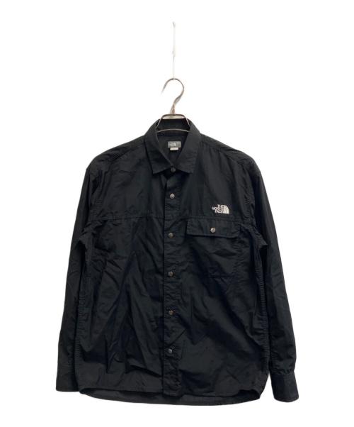 THE NORTH FACE（ザ ノース フェイス）THE NORTH FACE (ザ ノース フェイス) 長袖シャツ ブラック サイズ:Mの古着・服飾アイテム