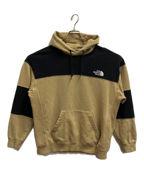 THE NORTH FACE（ザ ノース フェイス）THE NORTH FACE (ザ ノース フェイス) パーカー ベージュ×ブラック サイズ:Mの古着・服飾アイテム