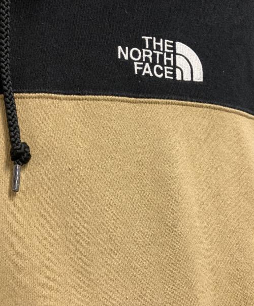 THE NORTH FACE（ザ ノース フェイス）THE NORTH FACE (ザ ノース フェイス) パーカー ベージュ×ブラック サイズ:Mの古着・服飾アイテム