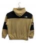 THE NORTH FACE (ザ ノース フェイス) パーカー ベージュ×ブラック サイズ:M：5000円