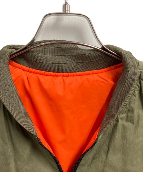 NIKE（ナイキ）NIKE (ナイキ) リバーシブルジャケット オレンジオリーブ サイズ:Lの古着・服飾アイテム