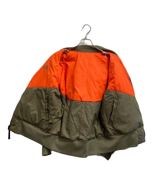 NIKE（ナイキ）NIKE (ナイキ) リバーシブルジャケット オレンジオリーブ サイズ:Lの古着・服飾アイテム