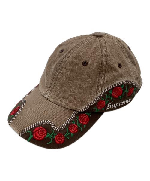 SUPREME（シュプリーム）SUPREME (シュプリーム) キャップ ブラウンの古着・服飾アイテム
