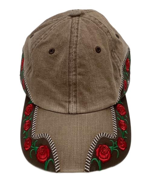 SUPREME（シュプリーム）SUPREME (シュプリーム) キャップ ブラウンの古着・服飾アイテム