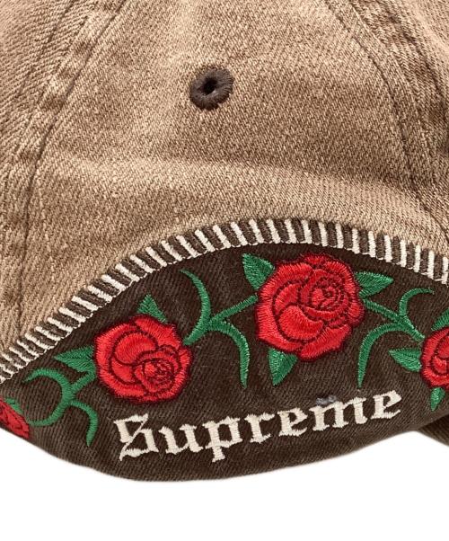 SUPREME（シュプリーム）SUPREME (シュプリーム) キャップ ブラウンの古着・服飾アイテム