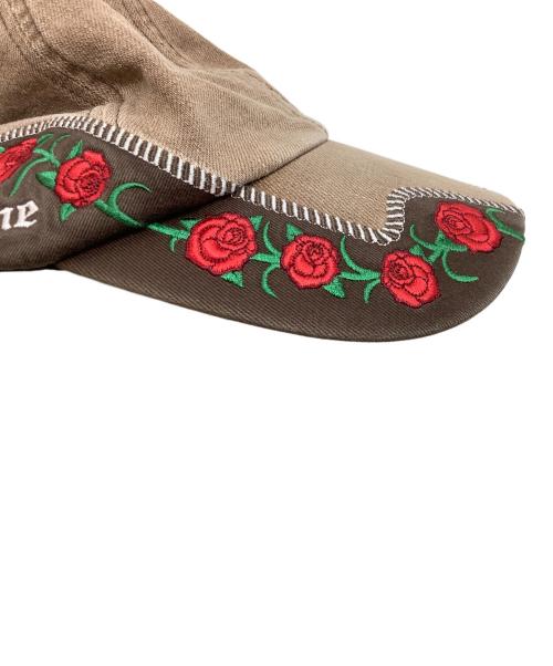 SUPREME（シュプリーム）SUPREME (シュプリーム) キャップ ブラウンの古着・服飾アイテム